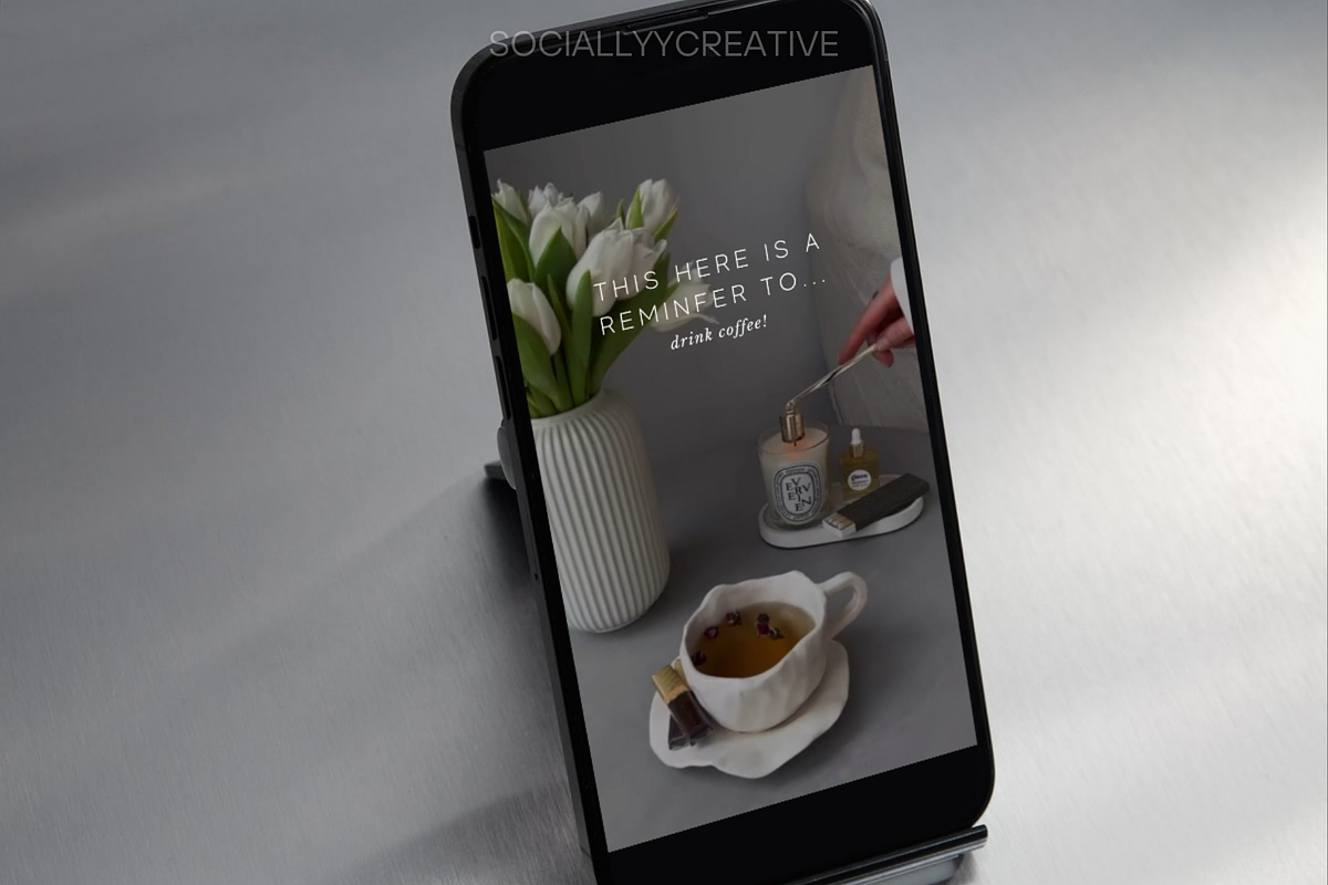 50 Coffee Instagram Reel Templates, a Social Media Template by SociallyyCreative (Photo 5 of 10)