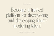 Glowing Modern Serif Font, a Serif Font by Graphicxell (Thumbnail 4 of 8)