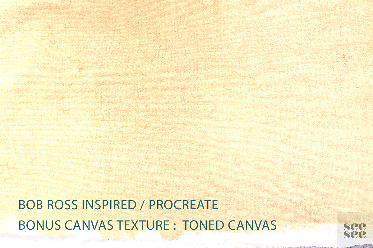 Bob Ross Inspired Procreate Brushes, a Brush Add-On by CC CREATIVE CO (Photo 14 of 14)