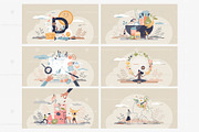 18 Nutrition Concepts V1, a Food Illustration by VectorMine (Thumbnail 3 of 8)