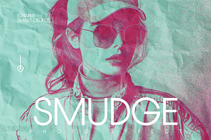 Smudge Photocopy Effect Mockup, a Layer Style Add-On by ContestDesign