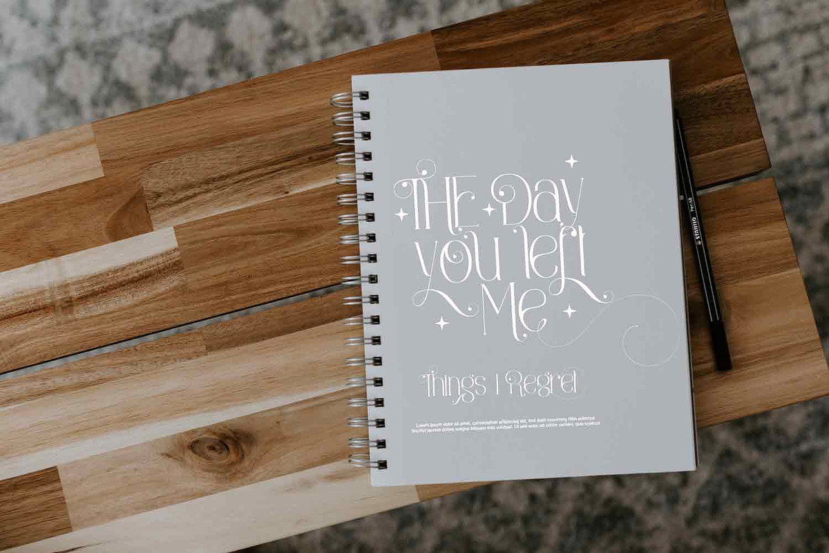 Marons and Glance, a Serif Font by Bramcreative (Photo 6 of 10)