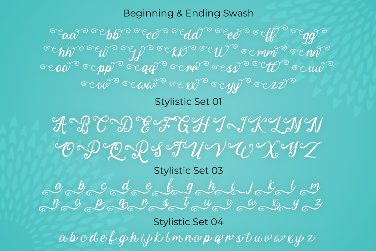 Fine Spring, a Script Font by Attype (Photo 8 of 10)