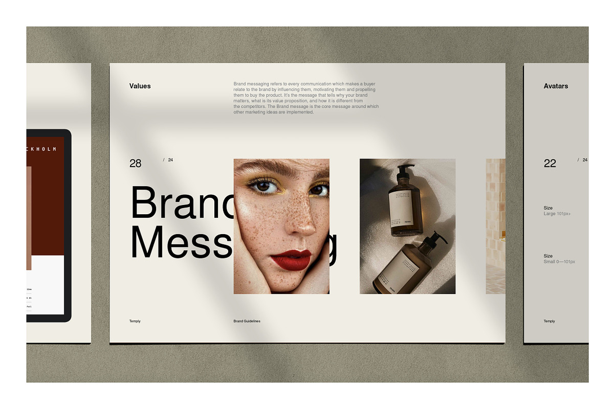 Brand Guidelines, a Brochure Template by T E M P L Y (Photo 11 of 19)