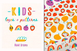 Kids Logos Patterns