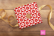 Checkered Flowers Vector Patterns, a Pattern Graphic by Yasmine Patterns (Thumbnail 6 of 7)