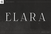 Elara - elegant serif font, a Serif Font by Only Fonts (Thumbnail 1 of 10)