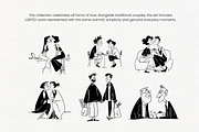 Love is: Line Art Couples, a Person Illustration by Veyla (Thumbnail 7 of 13)
