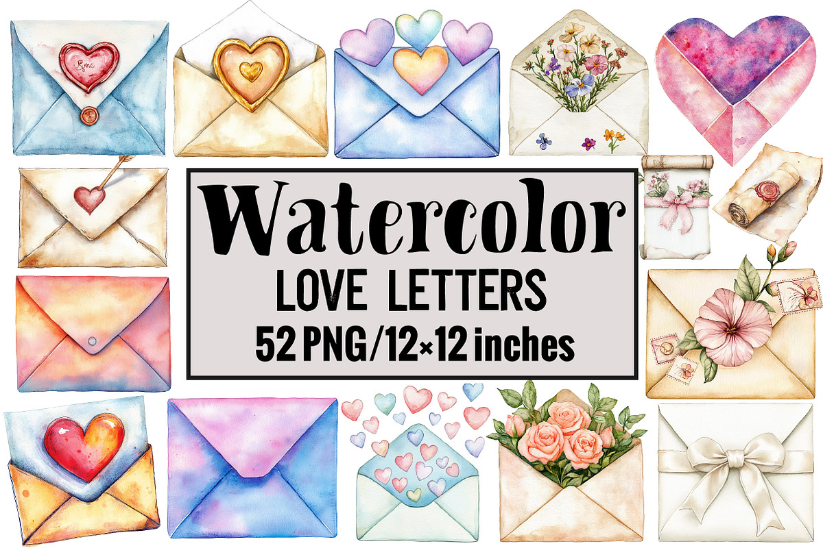 Love Letters, an Illustration by Design Market (Photo 1 of 3)