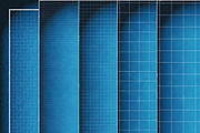 Blue print textures, a Texture Graphic by dotstudio (Thumbnail 3 of 6)