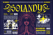 Morant Chastor Typeface, a Blackletter Font by alit design (Thumbnail 5 of 17)