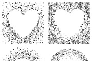 Silver hearts collection, a Pattern Graphic by ekmelica (Thumbnail 2 of 12)
