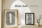Wabi-Sabi Wall Frame Mockups, a Product Mockup by NikiArts (Thumbnail 6 of 11)