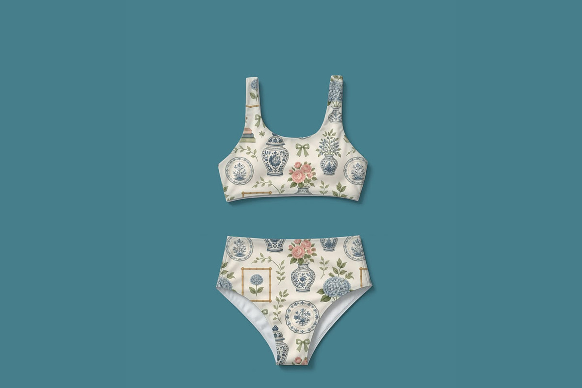 Chinoiserie Seamless Pattern, a Pattern Graphic by elif (Photo 9 of 9)