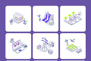 200 Technology and AI Isometric, a Technology Illustration by Vectors Market (Thumbnail 18 of 19)