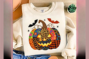 Patchwork Pumpkin Png Halloween Png, an Illustration by SinaCreation (Thumbnail 4 of 7)