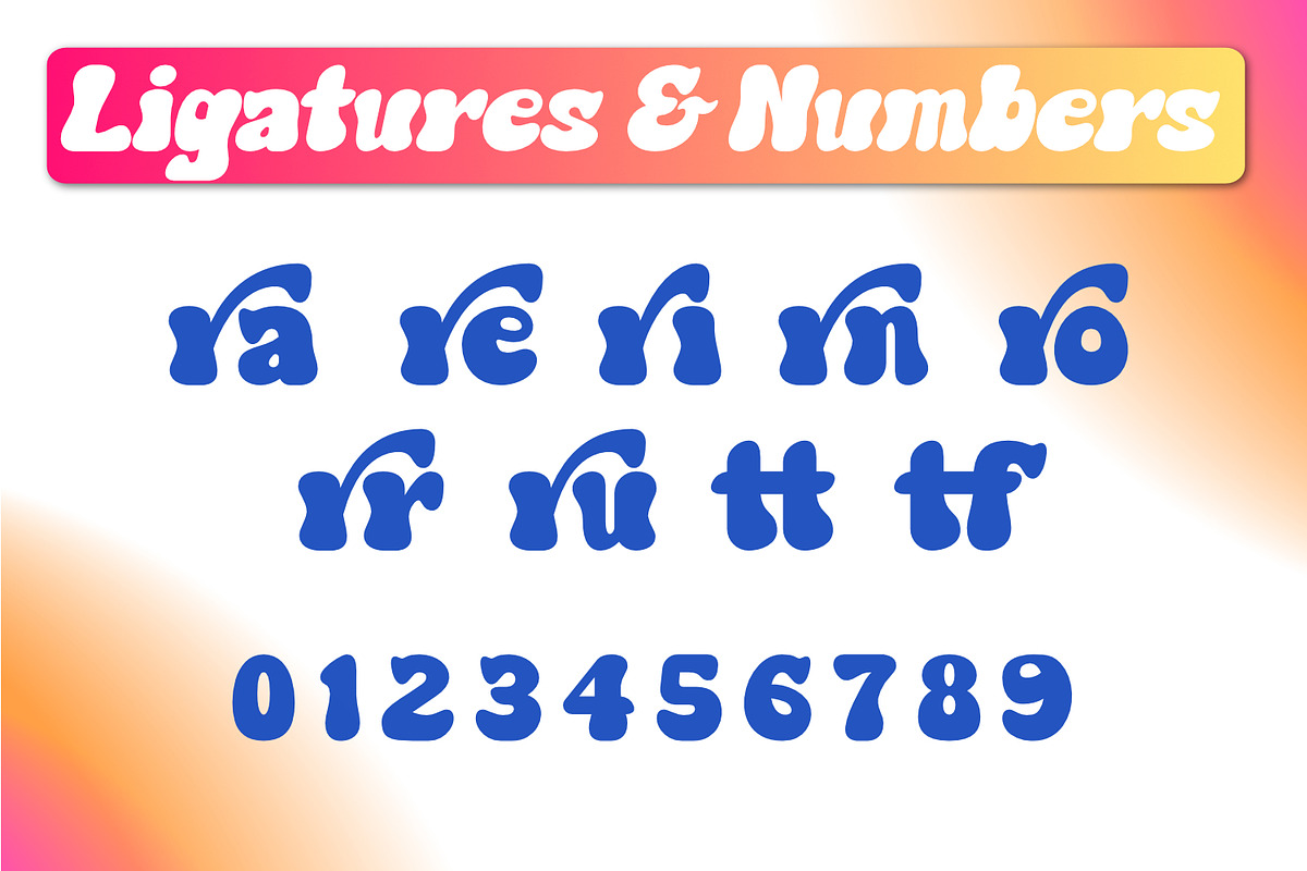 Webrow Bubble - Display Bubble Font, a Sans Serif Font by Rishsketch (Photo 10 of 11)