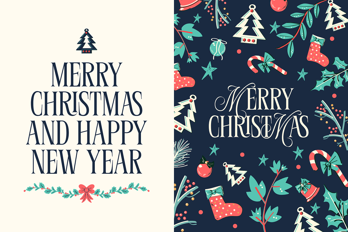 Pravelle Christmas Elegant Serif, a Serif Font by Ainun Jinan (Photo 2 of 12)