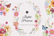 Joyful Prairie wildflowers, an Illustration by SunnyAfternoons (Thumbnail 1 of 14)
