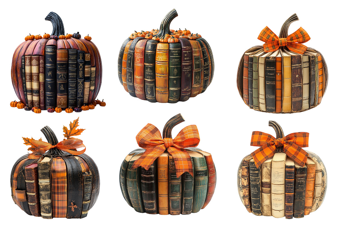 Fall Halloween Book Pumpkin Teacher, an Illustration by Designworld (Photo 2 of 5)