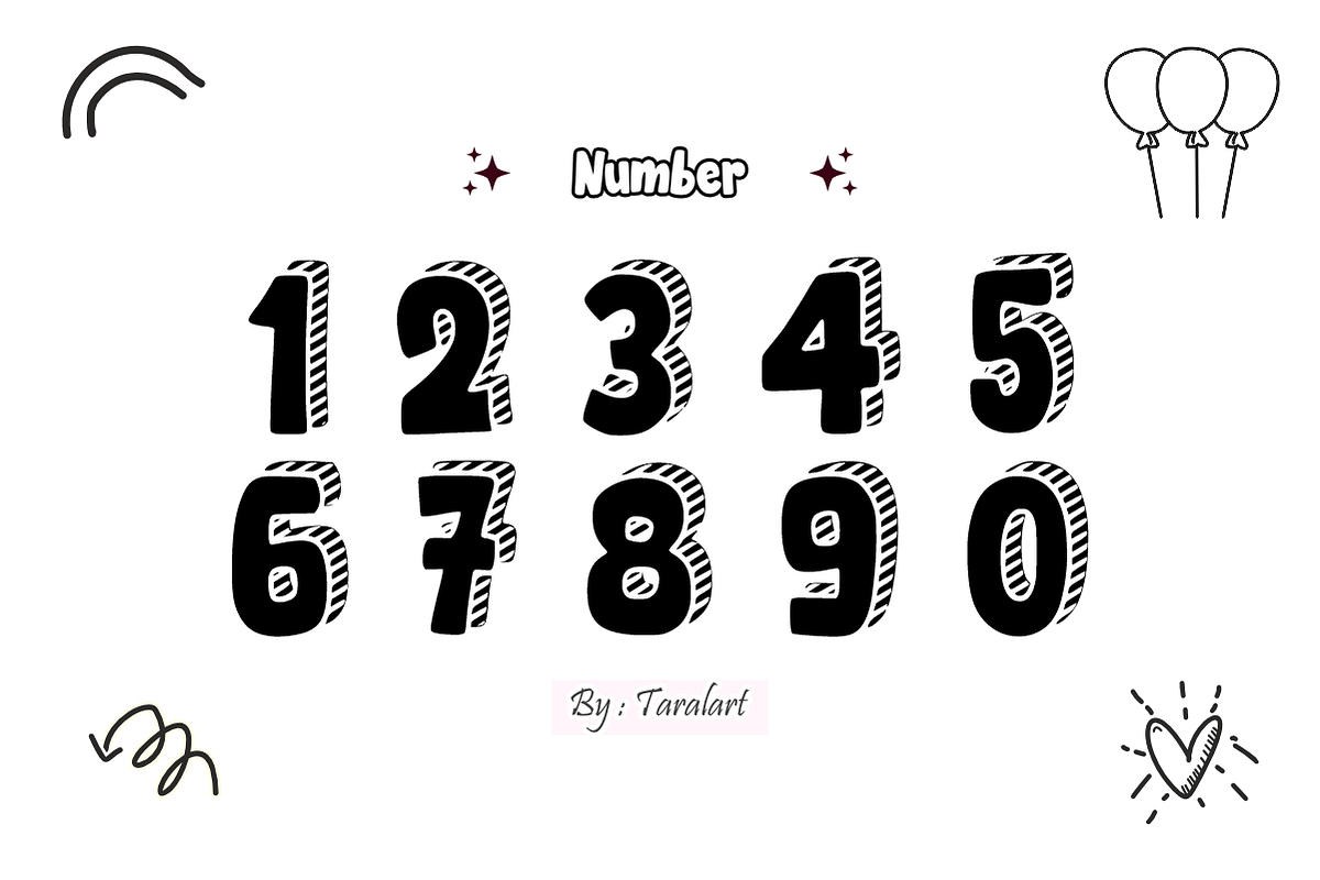 Drawing Alphabet - Playful Font, a Sans Serif Font by KiddoGlyphs Studio (Photo 5 of 5)