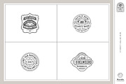 40 Retro Labels Collection, a Branding & Logo Template by Graphicdome (Thumbnail 2 of 9)