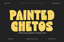 Painted Chetos - Paint Font