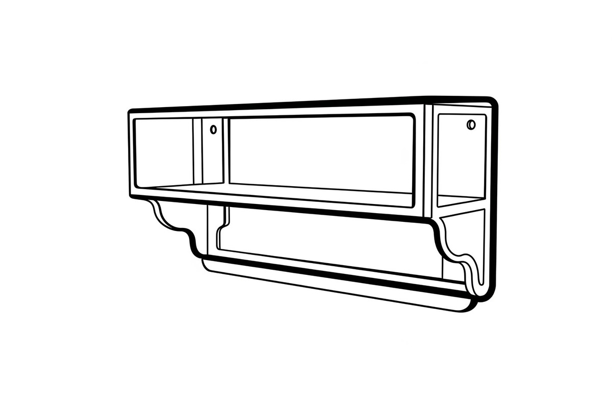 Wall Shelf Bracket Vector Bundle, an Illustration by Gaye Art (Photo 37 of 51)