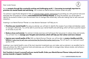 Stress Burnout Processing Journal, a Print Template by PlannersByBee (Thumbnail 3 of 4)