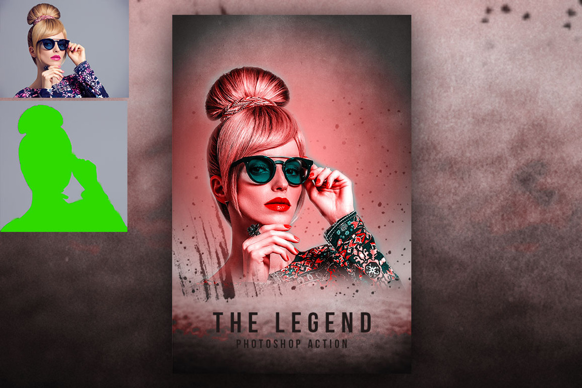 The Legend Photoshop Action preview 6