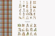 watercolor castles clipart set, a Decorative Illustration by Patishop Art (Thumbnail 6 of 6)