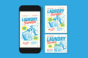 Laundry Service Flyer, a Flyer Template by graphicook (Thumbnail 3 of 3)