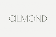 Almond | Sans Serif Font, a Sans Serif Font by rose & co. creative (Thumbnail 1 of 17)