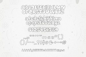 Bubblicity Bubble Font Family