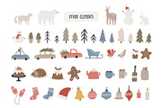 Modern Christmas Cards & Map Creator, an Object Graphic by MaNechaeva (Thumbnail 7 of 14)