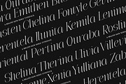 Editorial Ghaslaro | 7 Font Style, a Serif Font by IM Studio (Thumbnail 5 of 12)