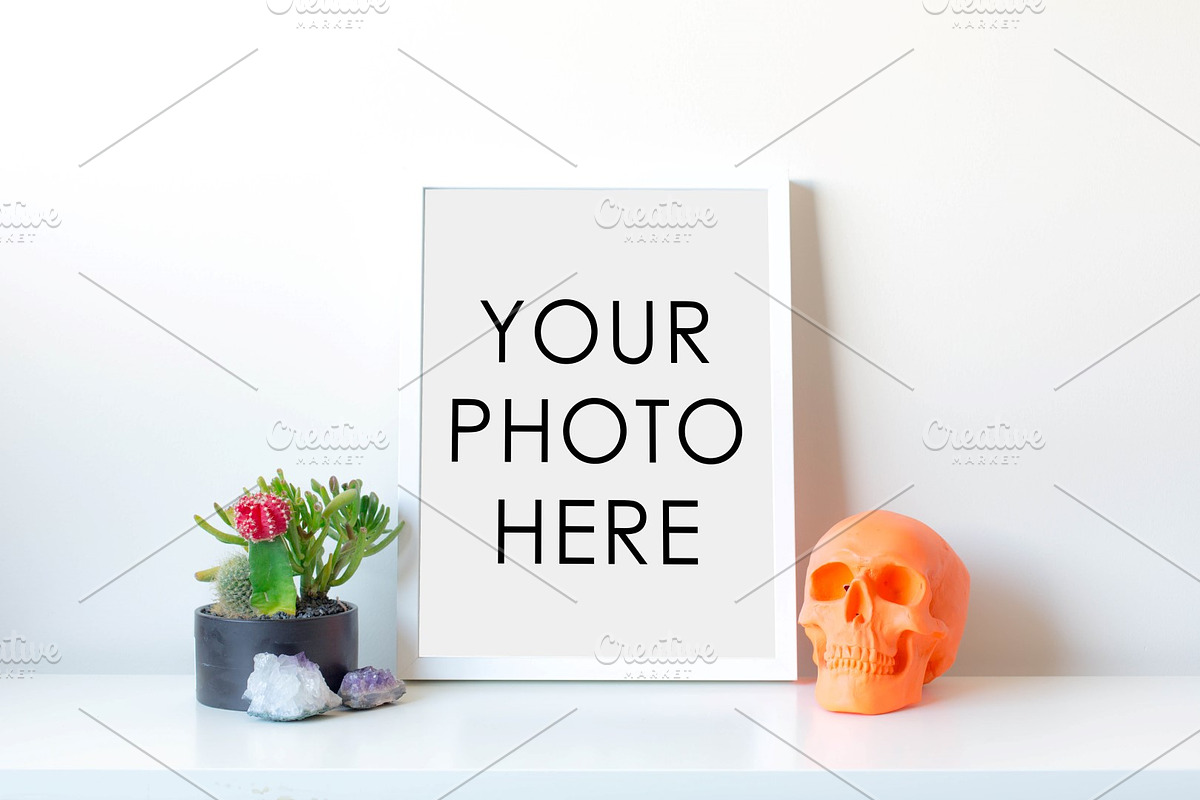 10 Minimalist White Mockup Frames, a Packaging Mockup by F R A M E D // SUPPLY CO. (Photo 10 of 11)