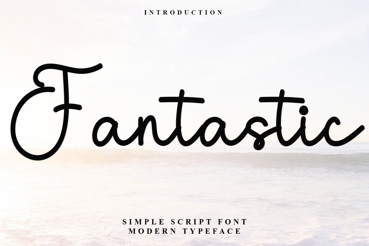 Fantastic, a Handwritten Font by InermediaSTUDIO (Photo 1 of 7)