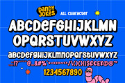 Dandy Jokes a Cartoon Comic Font, a Sans Serif Font by Rasiorise Studio (Thumbnail 2 of 11)