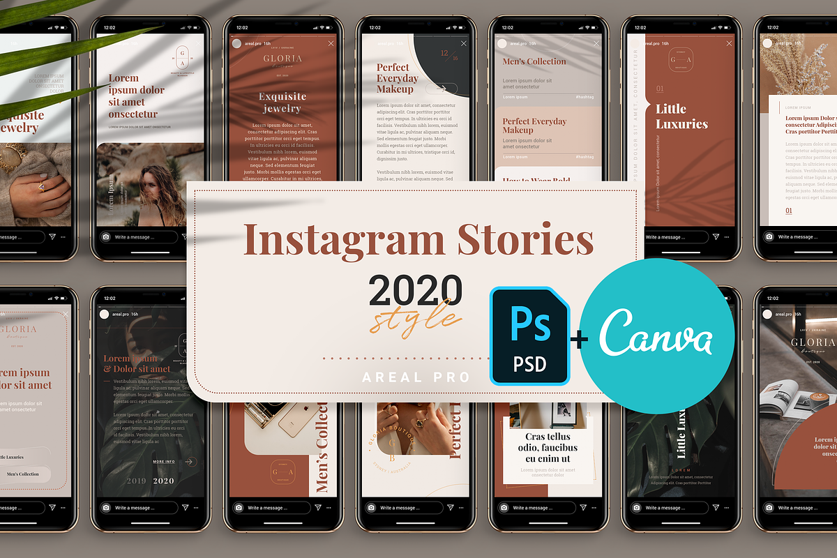 Instagram Stories Template, a Social Media Template by ArealPro (Photo 2 of 6)