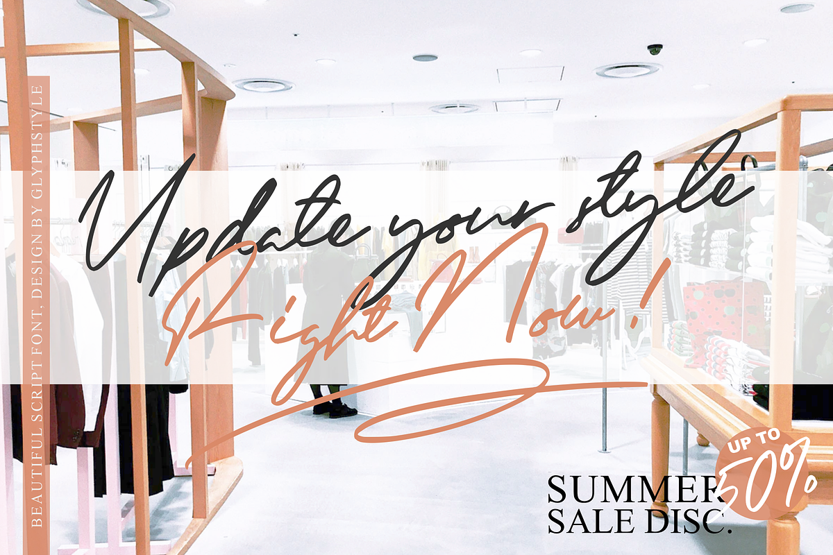 Felisha Roseland Script Font, a Script Font by Glyphstyle (Photo 9 of 12)