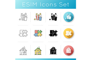 Recreation Icons Set