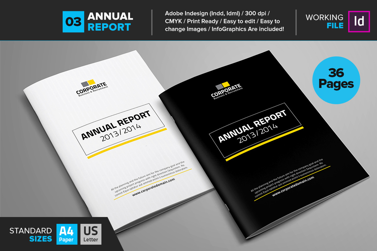 Annual Report BIG Bundle 01, a Brochure Template by Layout Design (Photo 18 of 21)