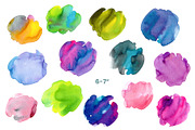 Hand-drawn Vibrant Watercolor Spots, an Object Graphic by GraphicsDish (Thumbnail 2 of 2)