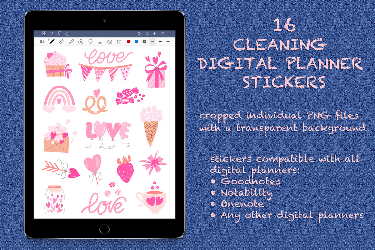 Love Stickers. Printable Stickers, a Technology Illustration by rinaletters (Photo 4 of 5)
