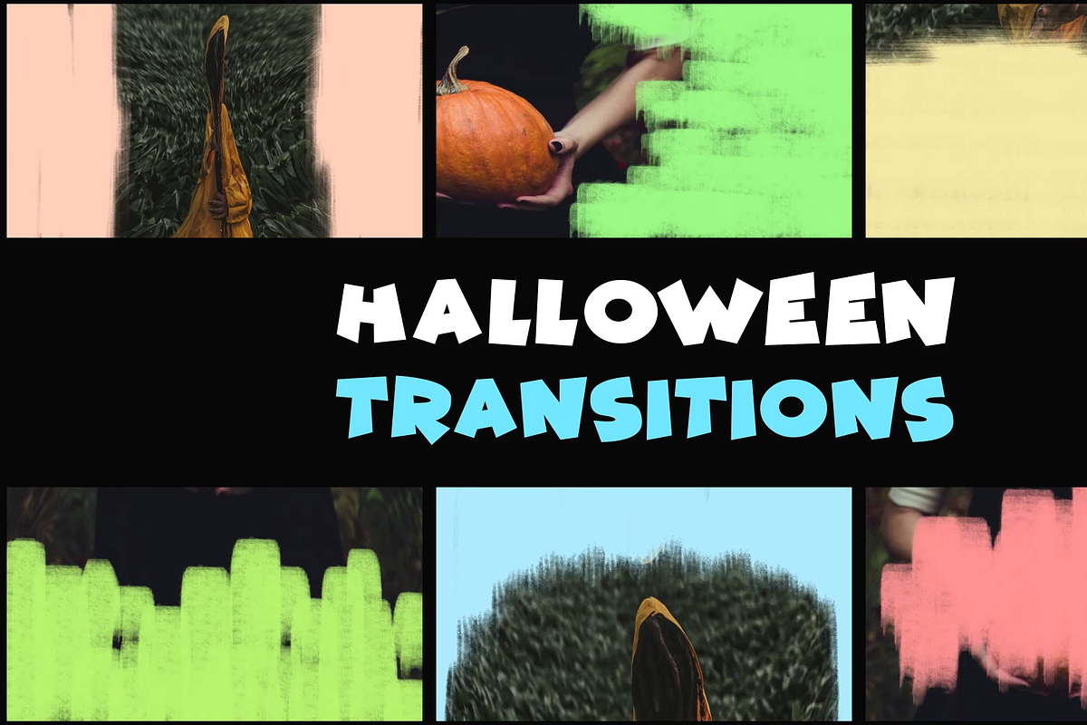 Halloween Transitions | DaVinci, a Templates & Theme by FlashFXbox (Photo 1 of 2)