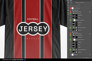 Professional Soccer Jersey Mockup, a Shirt Mockup by Irhasalfahad (Thumbnail 7 of 8)