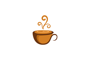 Vector Coffee Logo Design Template