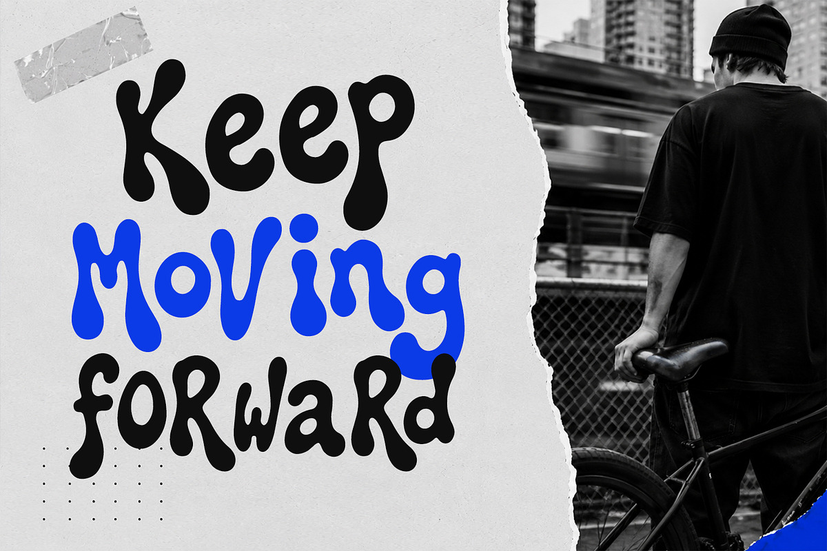Jakoya Fida Fluid Organic Font, a Handwritten Font by Maulana Creative (Photo 3 of 7)