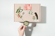 Watercolor Elf & Flowers Set, a Texture Illustration by Kaleriia (Thumbnail 9 of 10)